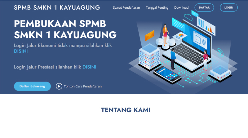 Pengumuman Sistem Penerimaan Murid Baru TAHUN 2025